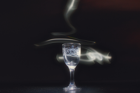 lightpainting met een zaklampje