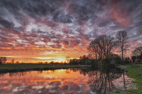 zonsondergang