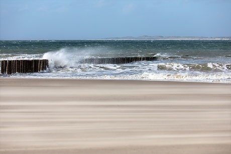 Storm op de Westerschelde