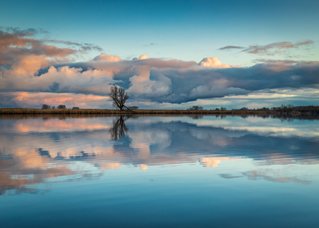 Wolken spiegel