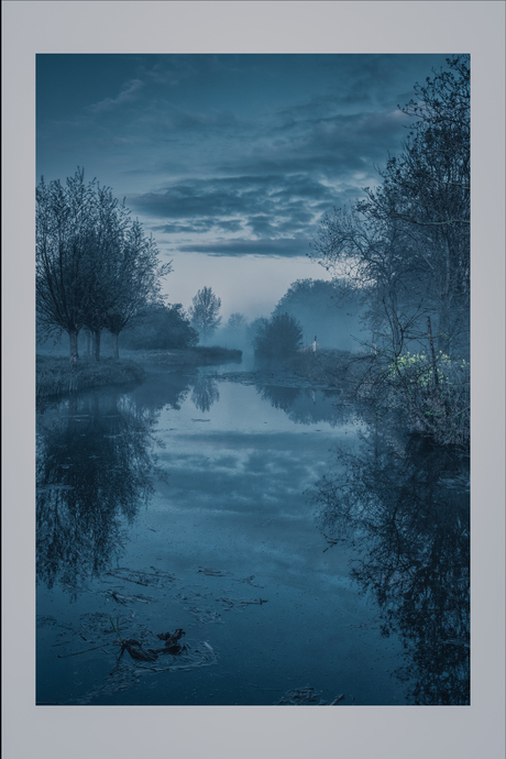 Just a little blue....