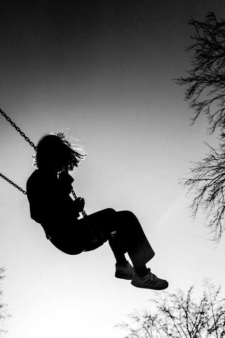 Schommelen met dit mooie weer!