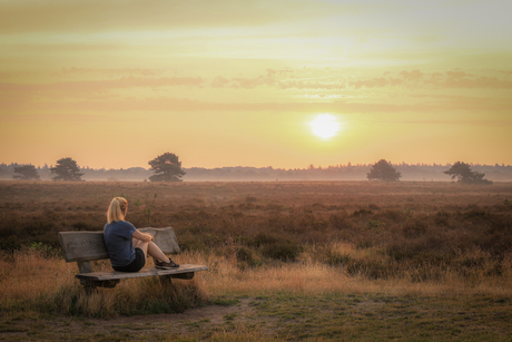 Zonsopkomst houtdorperveld 