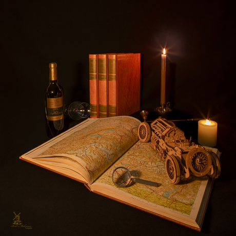 Travel through old books