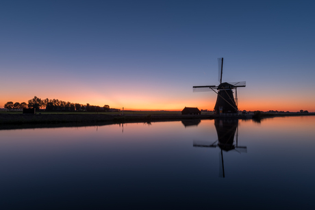 Molen aan het water