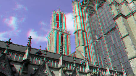 Domkerk Utrecht 2026 3D Lumix GF3 stereo-set