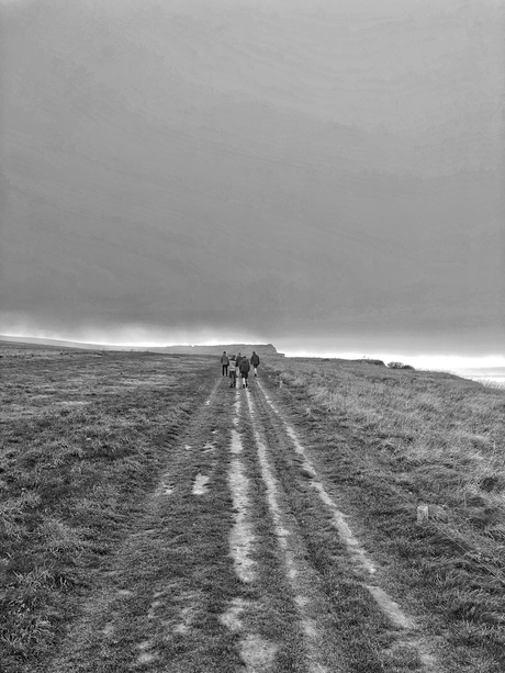 Op stap met vrienden