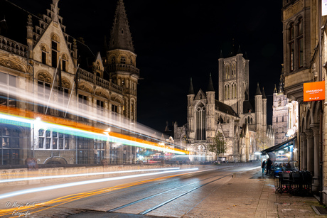 Gent bij nacht