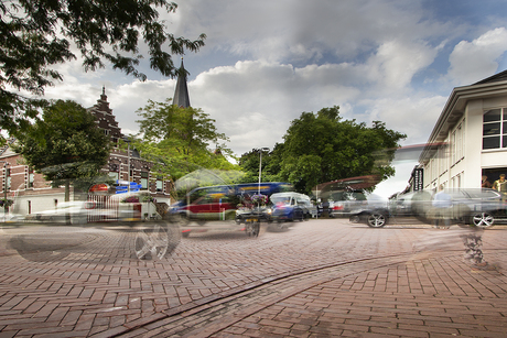 Passanten op 't durp