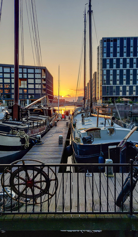 Haven van IJburg (Amsterdam) - foto Jan Korebrits