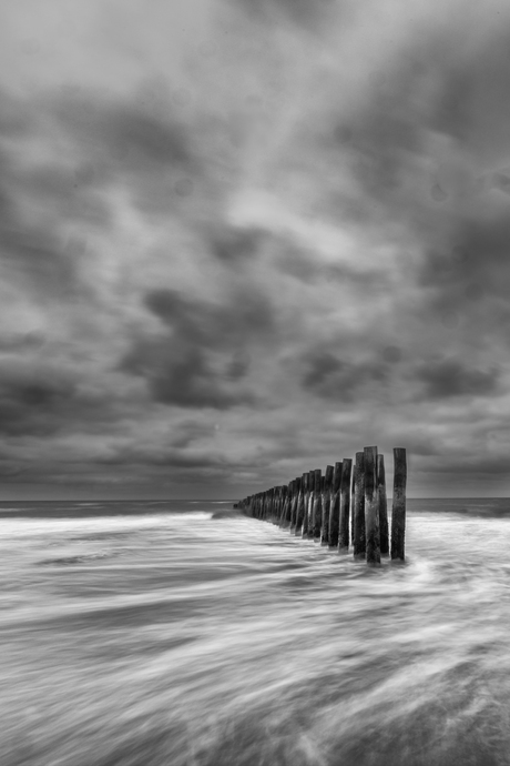 Filterfotografie aan de kust