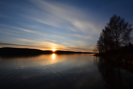 Zonsondergang Zweden