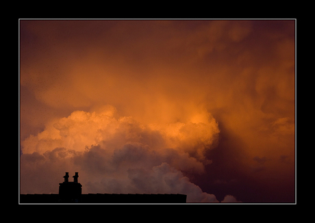 Omweers wolken