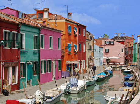 Burano bij Venetië (2)