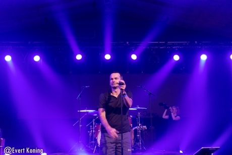 Martijn Krale lead zanger van Frühstück, Graceland festival 2016