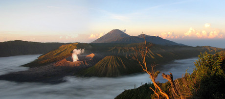Vulkanisch panorama