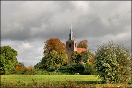 Herfstkleuren in Eenum