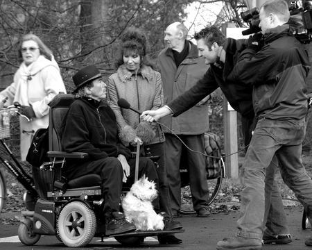 Interview Soestdijk - - - foto door bubby op 02-12-2004 - deze foto bevat: interview