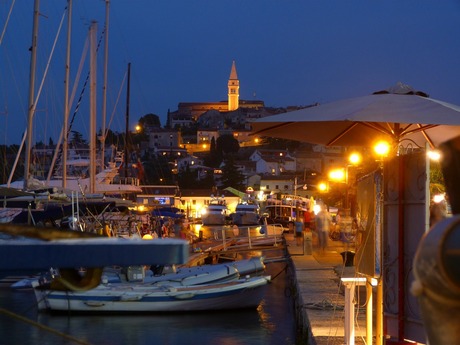 Vrsar by night.