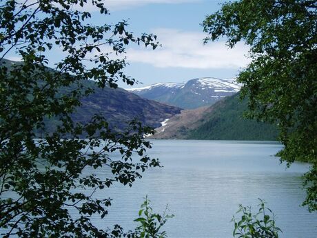 50 Smeltwater stroomt in het meer (2)