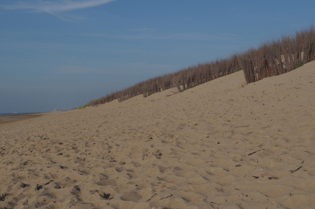 Aan het strand