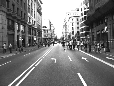 La mercé - Straat feest in Barcelona