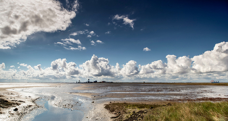 Schiermonnikoog, bootje komt zo.