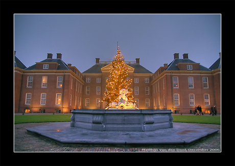 Het Loo in kerstsfeer