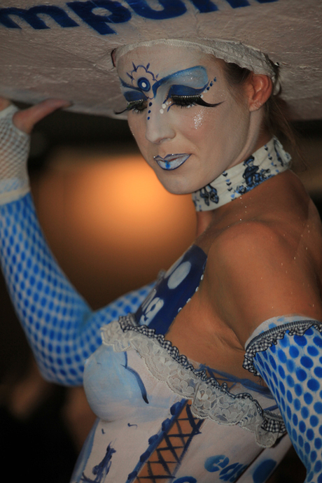 Delfts Blauw - Body Painting