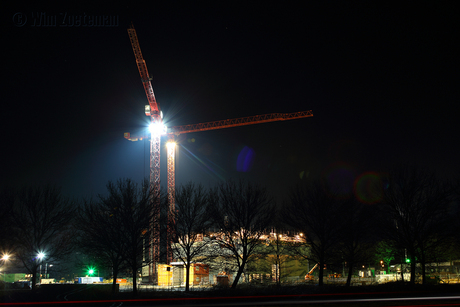 Borculo Building at Night