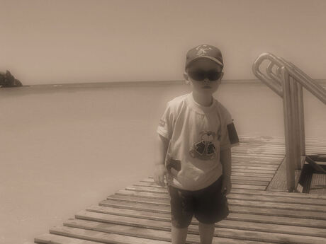 Zoon op Pier