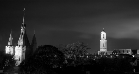 zwolle bij nacht