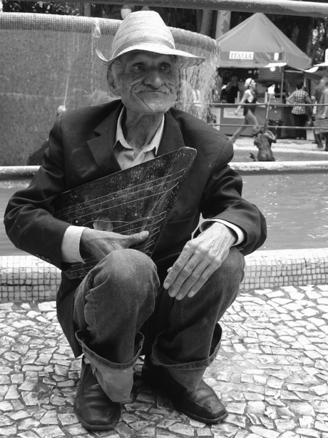 Old man with hat