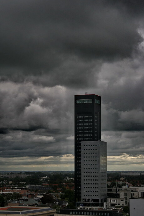 Leeuwarden, bewolkt