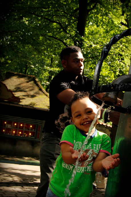 Dad and Son having fun!