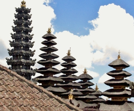 De tempels in Bali