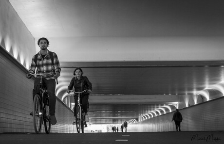 Fietstunnel Station Rotterdam Centraal