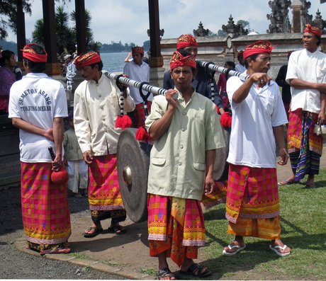 Ceremonie op Bali