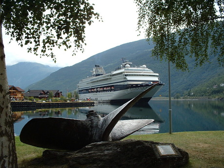 Noorse fjord bij Flam