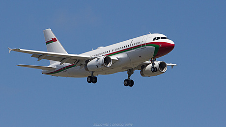 Oman Royal Airbus A319 (A4O-AJ)
