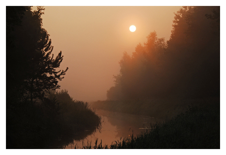 Zonsopgang boven het Varsenerveld