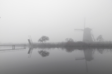 geen bezoek tijdens de mist