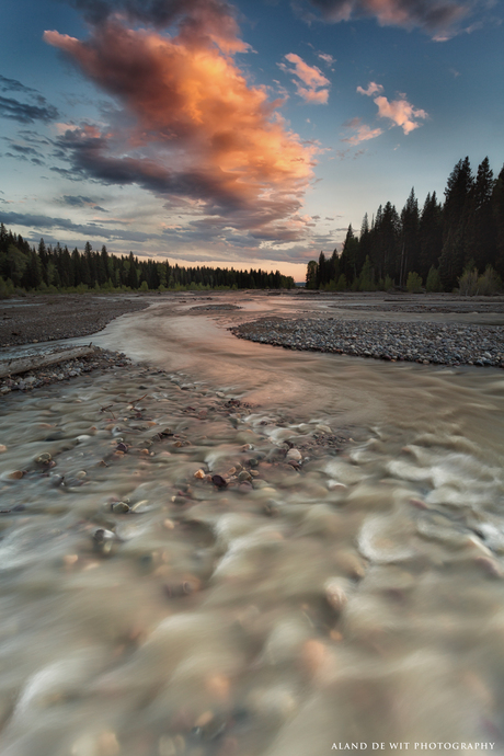 Sunset Pacific Creek