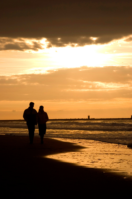 Zonsondergang Scheveningen