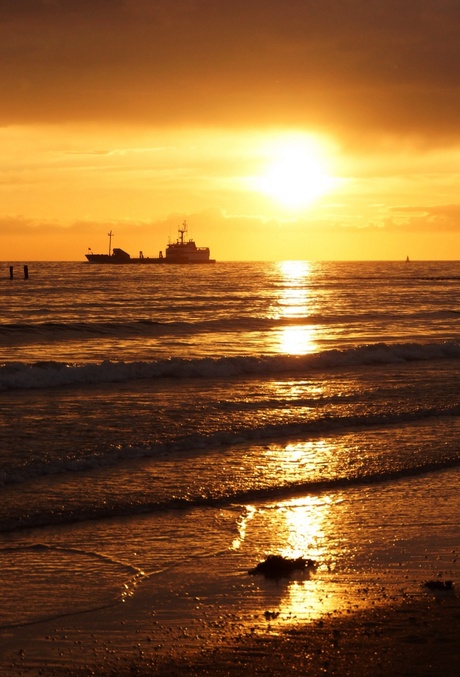 Zonsondergang Zeeland