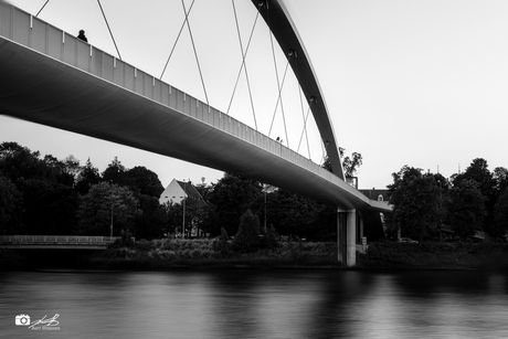 Voetgangers brug Maastircht