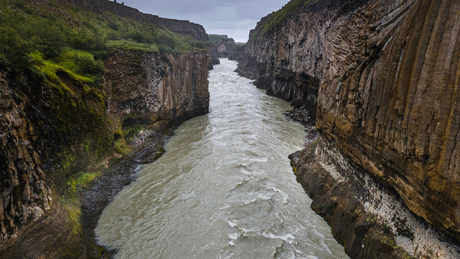 Gullfoss - Hvítá Rivier, IJsland