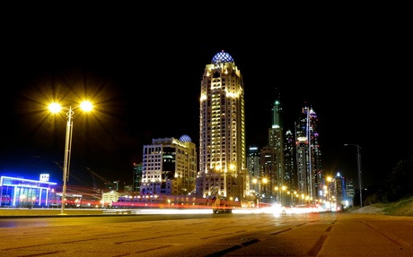 Streets of Dubai Marina