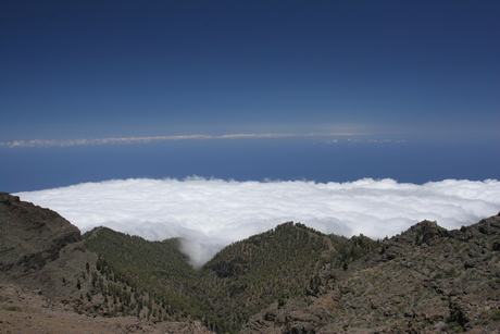 Boven de wolken