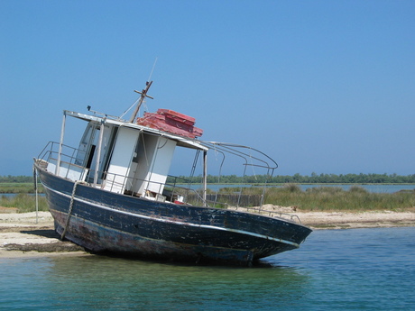 corfu boat
